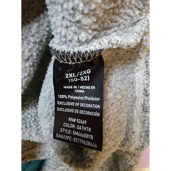 Swiss Tech Men's 2XL Full Zip Sweater Jacket Tan Brown Speckle Pockets 2XL 50/52 - Picture 7 of 7